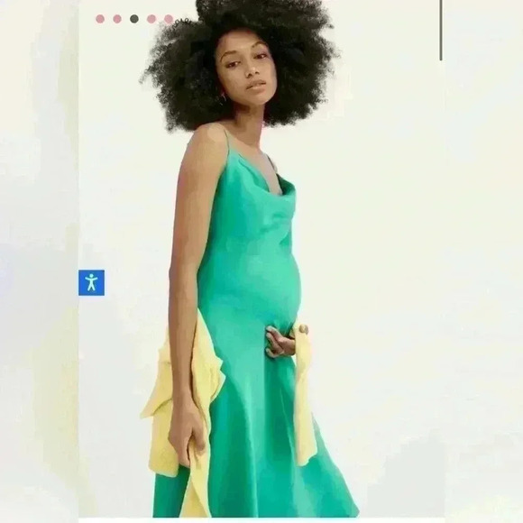 HATCH Maternity Jade Slip Dress, Size 1 - Picture 4 of 5